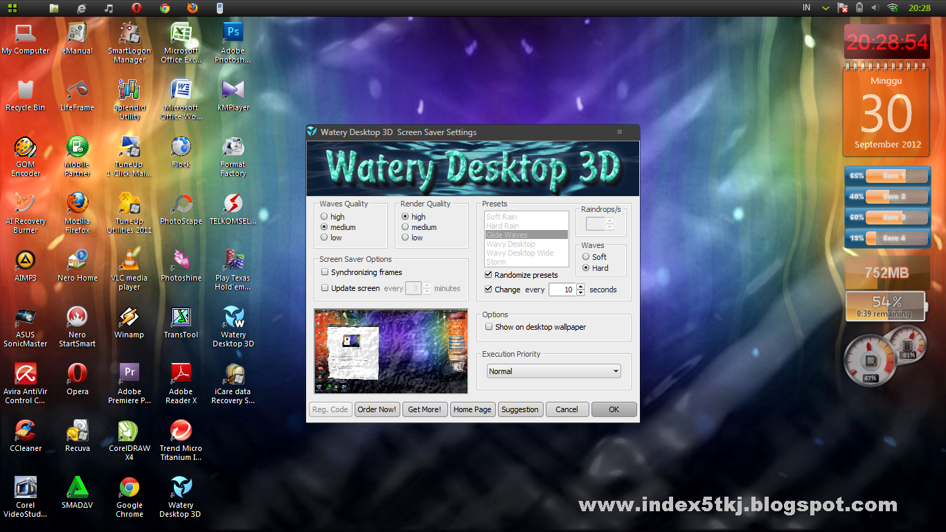 watery desktop 3d serial key free download